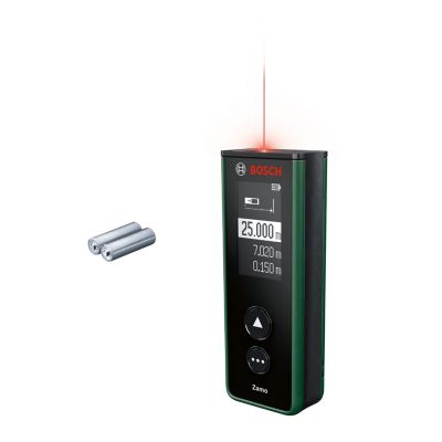 Test, avis et prix : Télémètre laser Bosch Zamo 0603672707 avec 2  adaptateurs