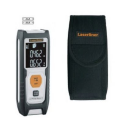 Télémètre laser Laserliner 080.830A portée jusqu'à 30 m précision ± 2 mm