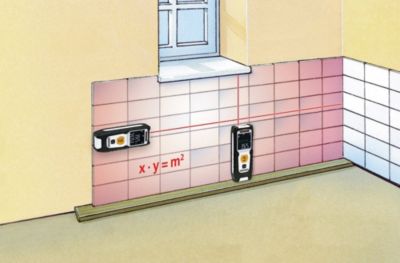 Télémètre laser Laserliner 080.830A portée jusqu'à 30 m précision ± 2 mm