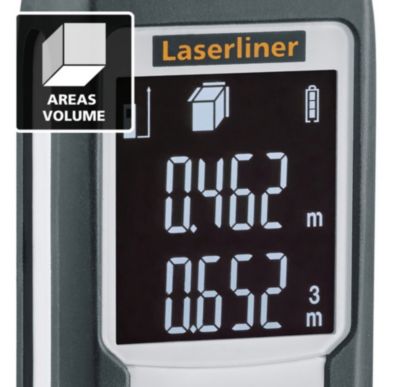 Télémètre laser Laserliner 080.830A portée jusqu'à 30 m précision ± 2 mm