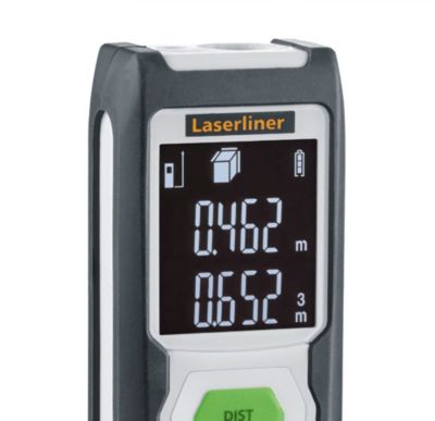 Télémètre laser Laserliner 080.833A portée jusqu'à 40 m précision ± 2 mm