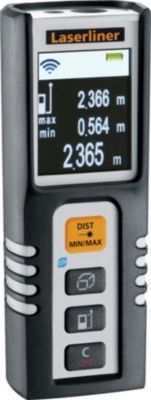 Télémètre laser Laserliner 080.938A portée jusqu'à 40 m précision ± 2 mm