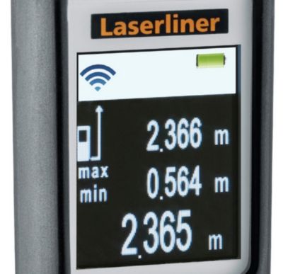 Télémètre laser Laserliner 080.938A portée jusqu'à 40 m précision ± 2 mm