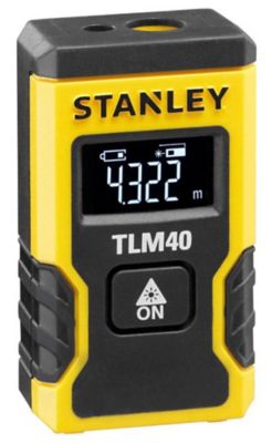 Télémètre laser Stanley STHT77666-0 portée jusqu'à 10 m précision ± 6 mm