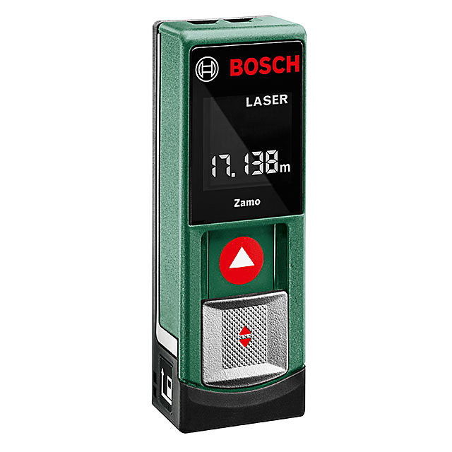 Télémètre laser Zamo de Bosch (mesure facile et précise jusqu'à 20 mètres,  3e génération avec fonction adaptateur) : : Bricolage