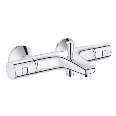 Tempesta 100 ensemble de douche complet 3 jets + mitigeur thermostatique bain/douche 1/2", chrome (34598000-28789002)