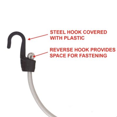 Tendeur ajustable avec crochet 100 -150 cm Master Lock