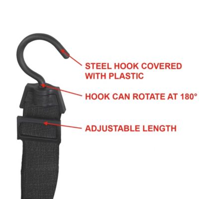 Tendeur crochet géant rotatif 120 cm Master Lock