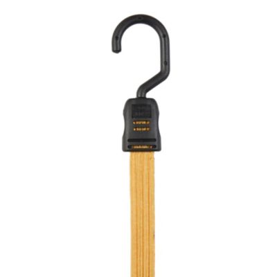 Tendeur élastique plat orange, 100 cm vendu par 2