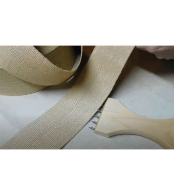 Tendeur De Sangle Rembourrage - Outil Levier Bois & Acier Inox Pour Toile, Tapis & Sièges