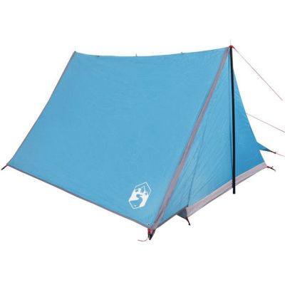 Tente de camping 2 personnes bleu imperméable vidaXL