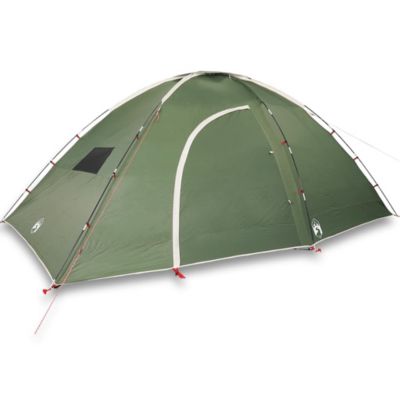 Tente de camping 8 personnes vert imperméable vidaXL
