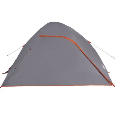 Tente de camping à dôme 4 personnes gris imperméable vidaXL