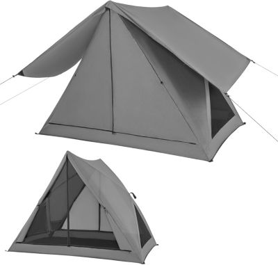 Tente de Camping Escamotable pour 2-3 Personnes, Tente Familiale Imperméable Transparente Unidirectionnelle à 360 Degré