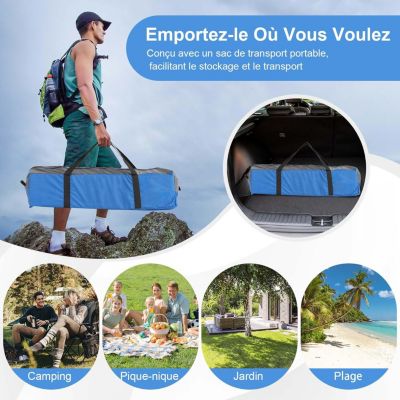 Tente 1-2 Personnes Orange Rapide Tente Dôme Milestone Camping 2 Places - Orange, Résistante à L'eau, Poids 1.6kg, Rapide à Monter Tente Randonnée Légère 1.6kg