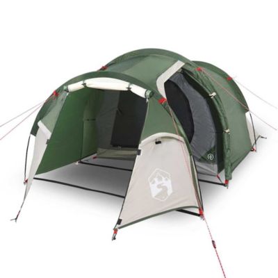 Tente de camping tunnel 2 personnes vert imperméable vidaXL