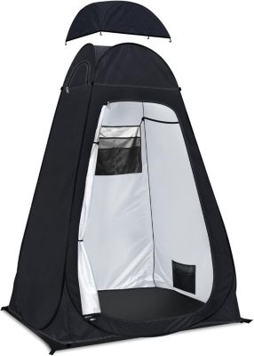 Tente De Douche WC Pop-up Stagecaptain – Cabine De Changement Portable – Bleue