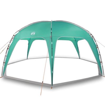 Tente de fête vert de mer imperméable vidaXL
