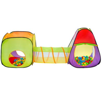 Aktive Tente de plage pop-up multicolore pour 2 personnes UV50 avec