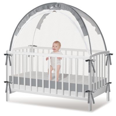 Tente de lit - Filet de sécurité pour empêcher bébé de sortir du lit,moustiquaire,tente de lit escamotable, barrière de protection