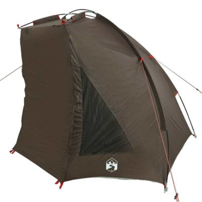 Tente de pêche marron imperméable vidaXL