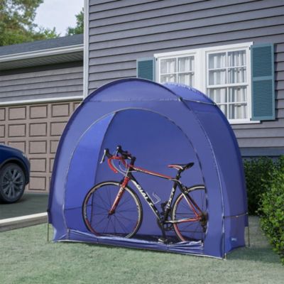 Tente de vélo Bergendal 198 x 84 x 160 cm bleu pro.tec