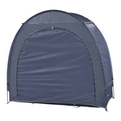Tente de vélo Bergendal 198 x 84 x 160 cm gris pro.tec