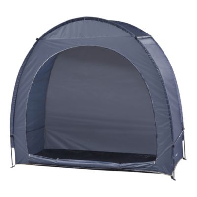 Tente de vélo Bergendal 198 x 84 x 160 cm gris pro.tec