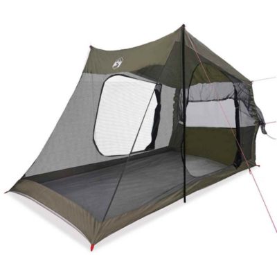 Tente de voiture 2 personnes vert olive imperméable vidaXL