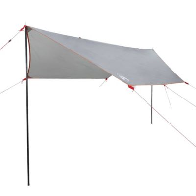 Tente de voiture gris et orange imperméable vidaXL