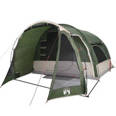 Tente familiale 6 personnes vert imperméable vidaXL