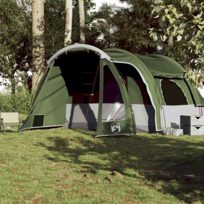 Tente familiale 6 personnes vert imperméable vidaXL