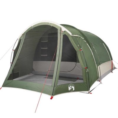 Tente familiale 6 personnes vert imperméable vidaXL