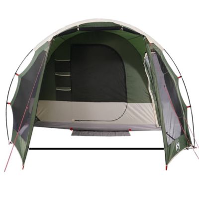 Tente familiale 6 personnes vert imperméable vidaXL