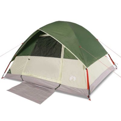 Tente familiale à dôme 6 personnes vert imperméable vidaXL