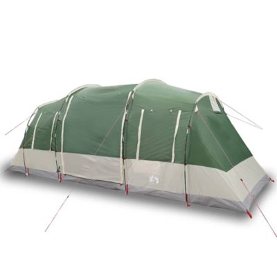 Tente familiale tunnel 6 personnes vert imperméable vidaXL