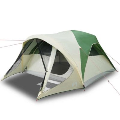 Tente familiale tunnel 6 personnes vert imperméable vidaXL