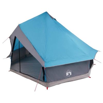 Tente Tipi 8 personne Bleu taffetas vidaXL