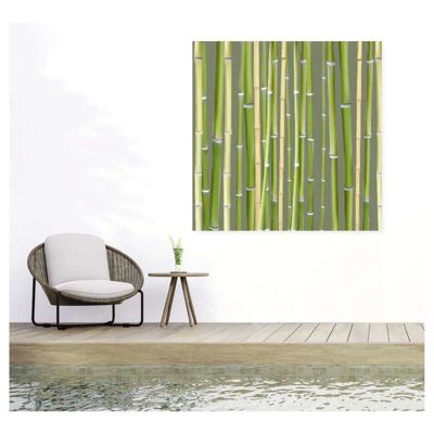 Tenture murale extérieure imprimée TAKENOKO, H.1.5 x L.1.5 m, Made in France par Scenolia