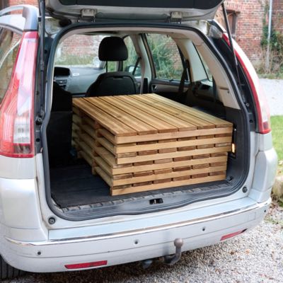 Terrasse autoportante en bois Halden Klikstrom L.120 x l.75 x ep.6,1cm