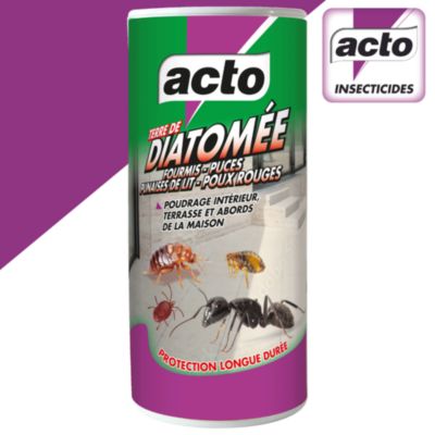 Terre de diatomée Acto protection longue durée