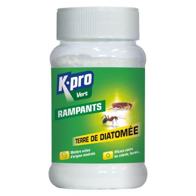 Terre de diatomée pour rampants Kapo vert 100g