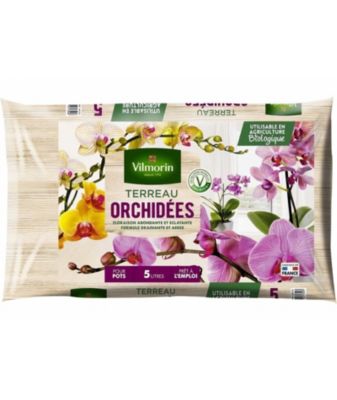 Terreau Orchidées - 5 L - Vilmorin