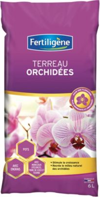 Terreau fertilisé spécial orchidées UAB. Tonusol 5 litres