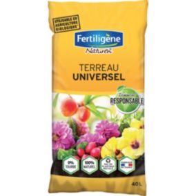 Terreau universel sans tourbe Fertiligène 40L