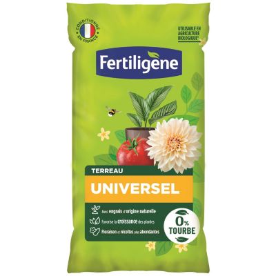 Terreau universel sans tourbe Fertiligène 40L