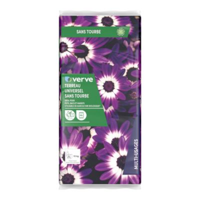 Terreau universel sans tourbe Verve 40L