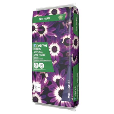 Terreau universel sans tourbe Verve 40L