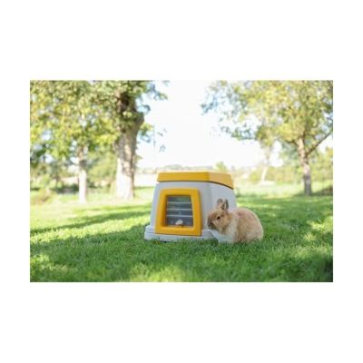 Terrier de lapin - KERBL - BUNNY BASE KIT - Habitat parfait - Cavité instinct