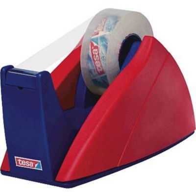 tesa Dérouleur de ruban adhésif 57421-00000-01 rouge, bleu - 33 m x 19 mm